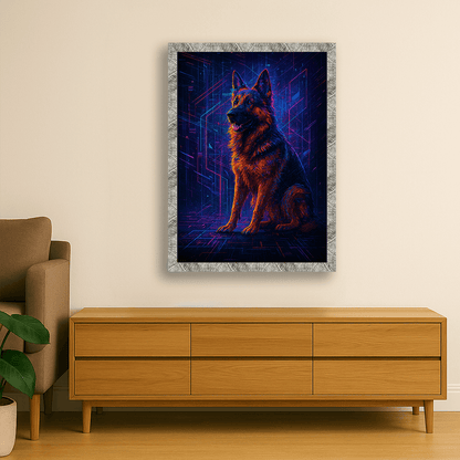 Ritratto personalizzato stile Glitch | Incorniciamoci