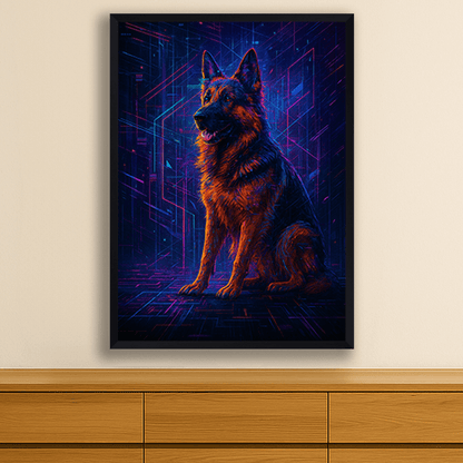 Ritratto personalizzato stile Glitch | Incorniciamoci