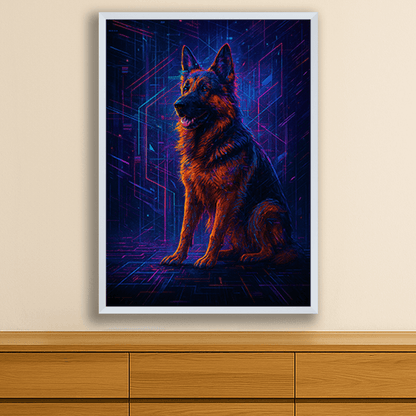 Ritratto personalizzato stile Glitch | Incorniciamoci