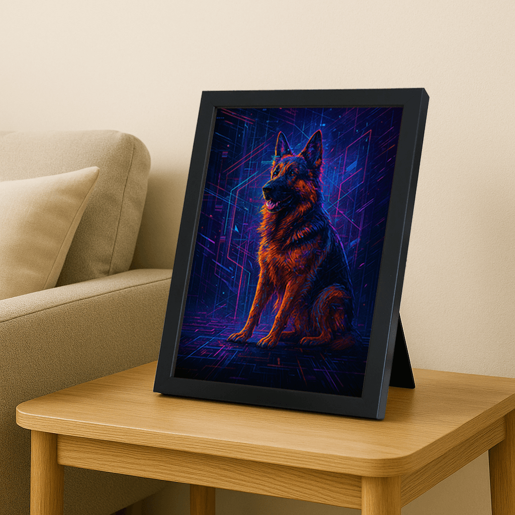 Ritratto personalizzato stile Glitch | Incorniciamoci