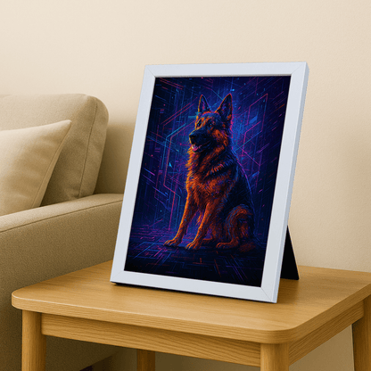 Ritratto personalizzato stile Glitch | Incorniciamoci