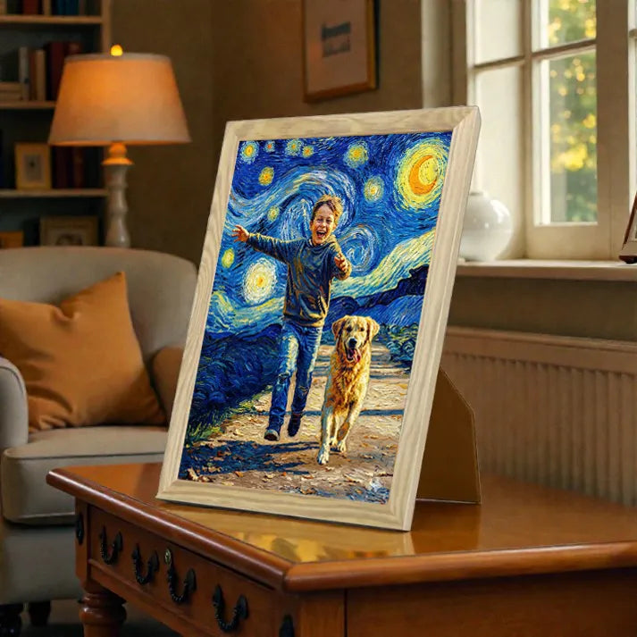 Ritratto personalizzato stile Impressionismo | Incorniciamoci