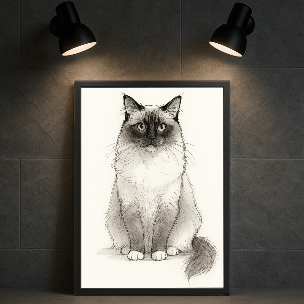 Ritratto personalizzato stile Inchiostro | Incorniciamoci