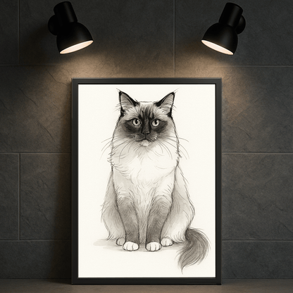 Ritratto personalizzato stile Inchiostro | Incorniciamoci