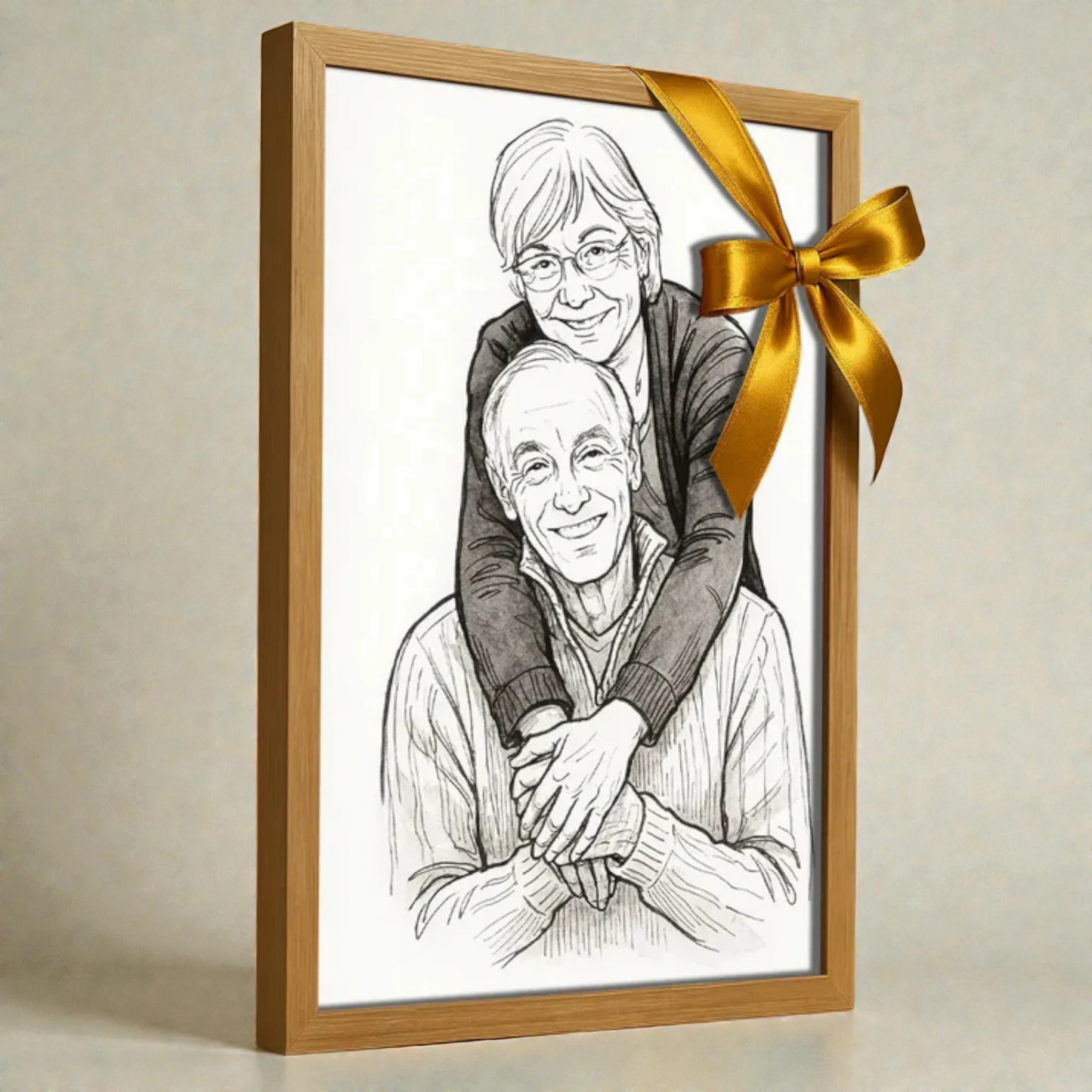 Ritratto personalizzato stile Inchiostro | Incorniciamoci