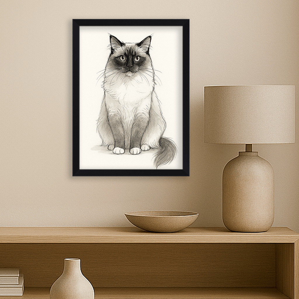 Ritratto personalizzato stile Inchiostro | Incorniciamoci