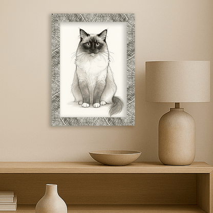 Ritratto personalizzato stile Inchiostro | Incorniciamoci