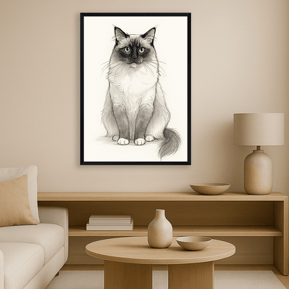 Ritratto personalizzato stile Inchiostro | Incorniciamoci