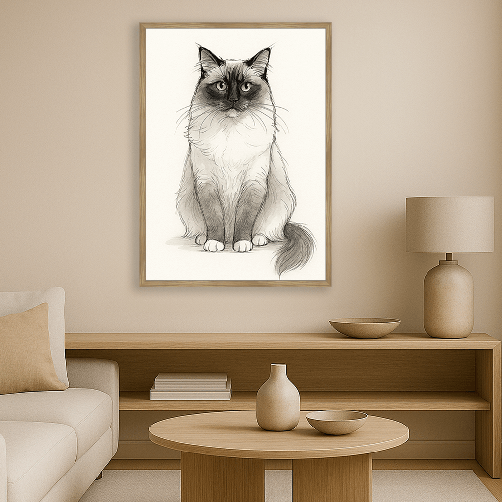 Ritratto personalizzato stile Inchiostro | Incorniciamoci