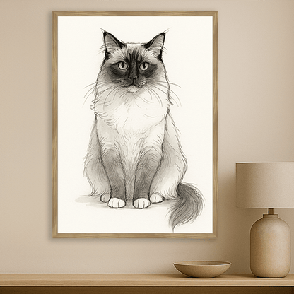 Ritratto personalizzato stile Inchiostro | Incorniciamoci