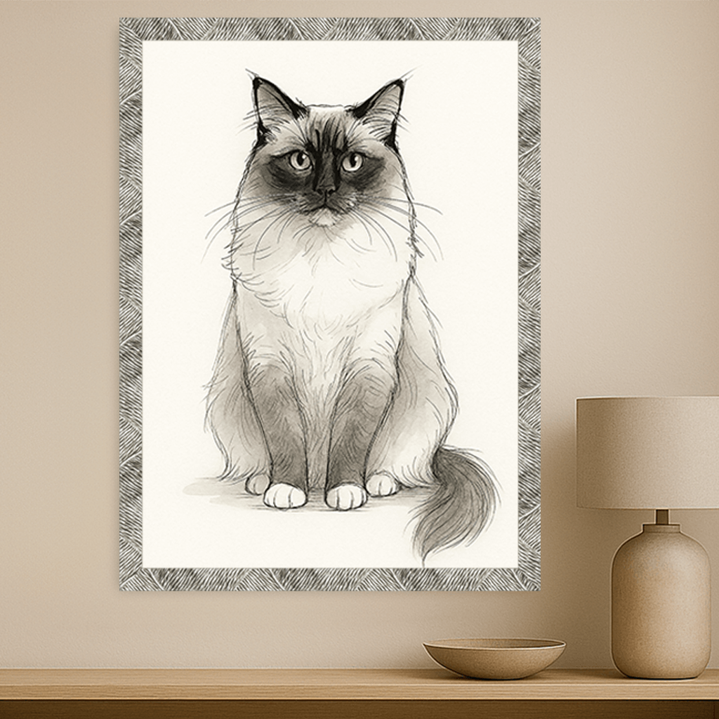 Ritratto personalizzato stile Inchiostro | Incorniciamoci