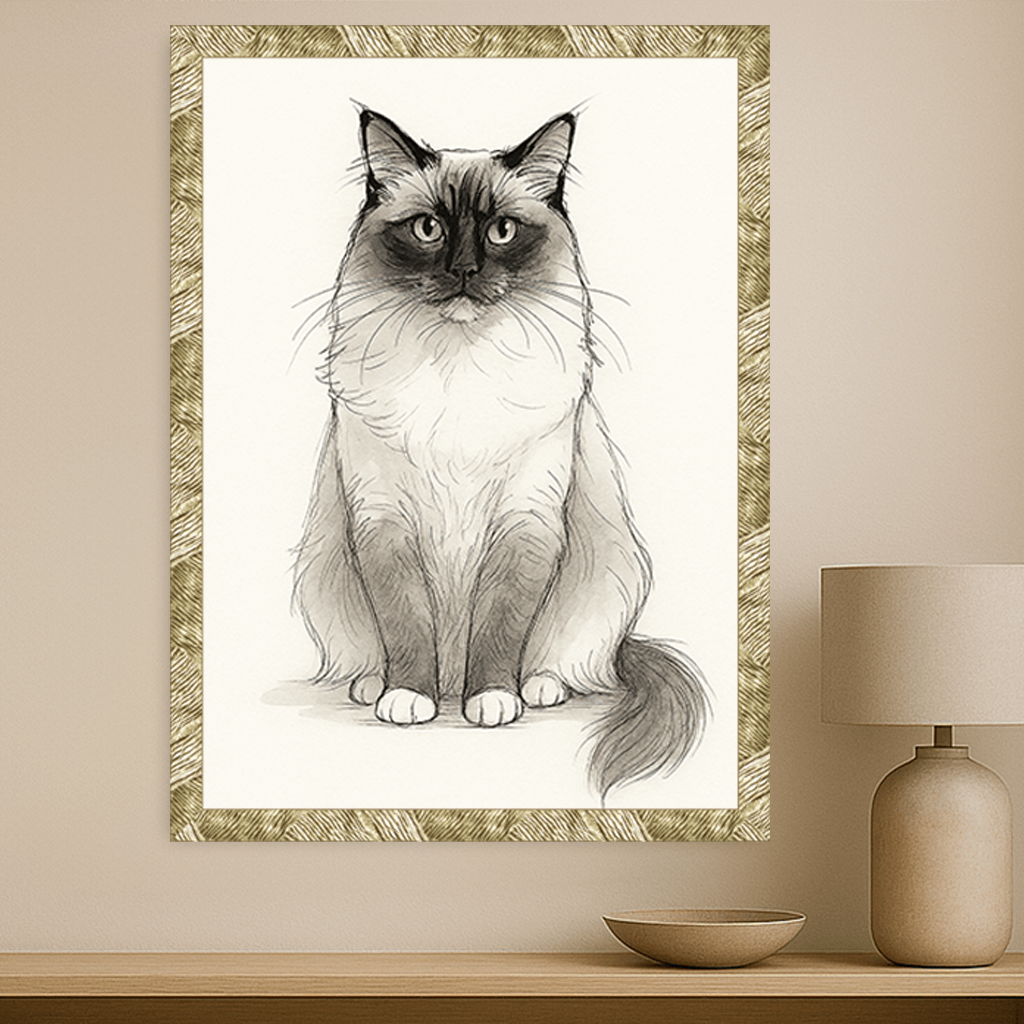 Ritratto personalizzato stile Inchiostro | Incorniciamoci