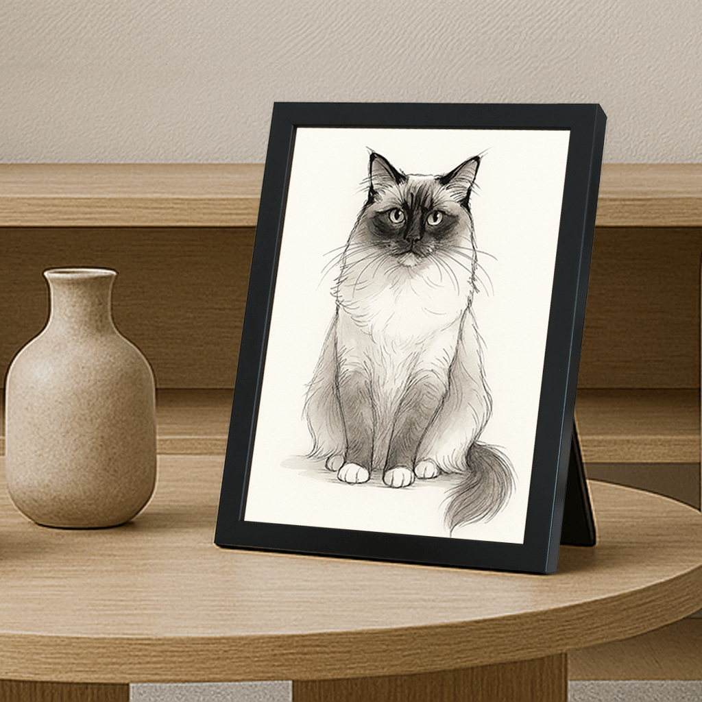 Ritratto personalizzato stile Inchiostro | Incorniciamoci