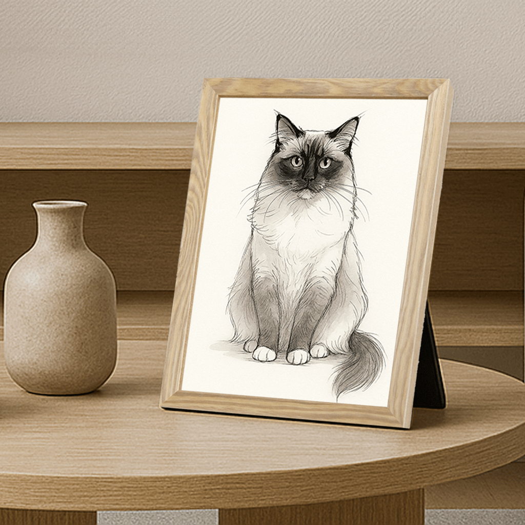 Ritratto personalizzato stile Inchiostro | Incorniciamoci