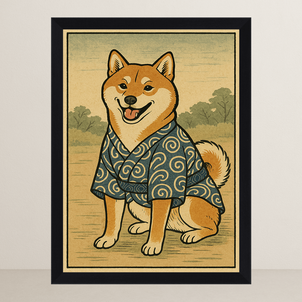 Ritratto personalizzato stile Japan | Incorniciamoci