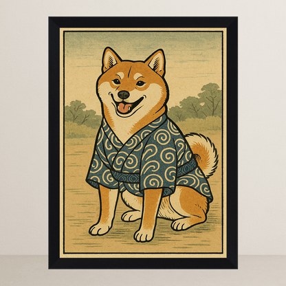 Ritratto personalizzato stile Japan | Incorniciamoci