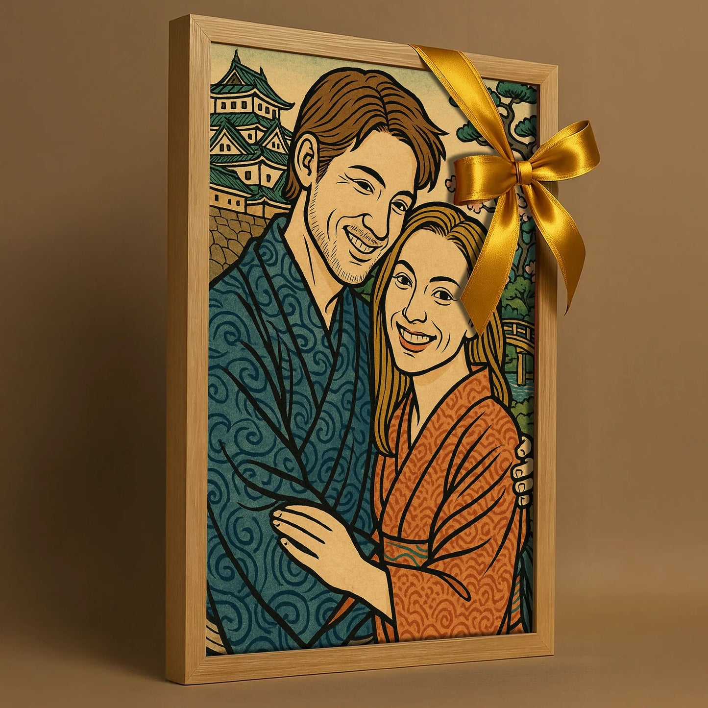 Ritratto personalizzato stile Japan | Incorniciamoci