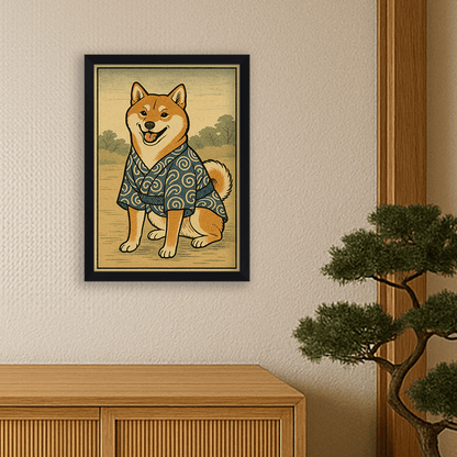 Ritratto personalizzato stile Japan | Incorniciamoci