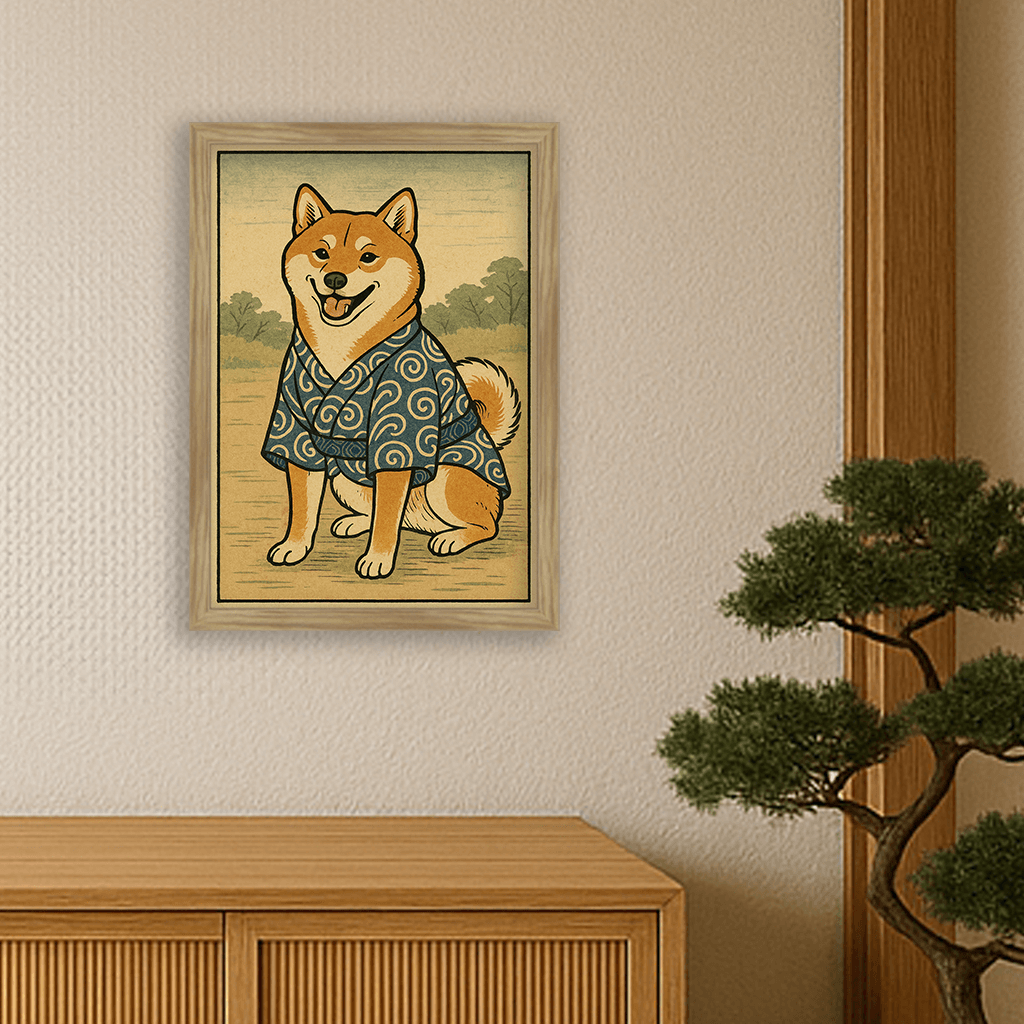 Ritratto personalizzato stile Japan | Incorniciamoci