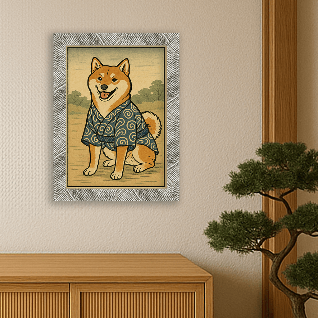 Ritratto personalizzato stile Japan | Incorniciamoci