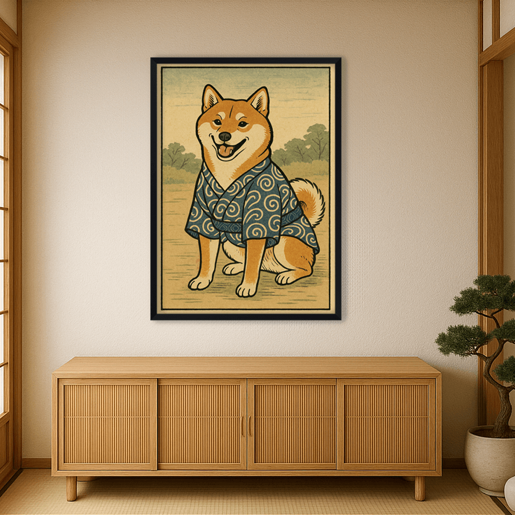 Ritratto personalizzato stile Japan | Incorniciamoci