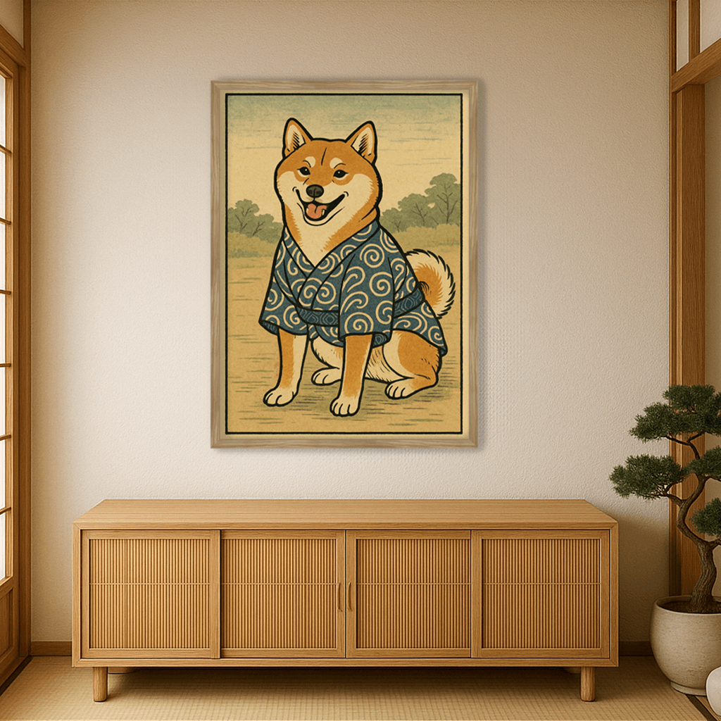 Ritratto personalizzato stile Japan | Incorniciamoci