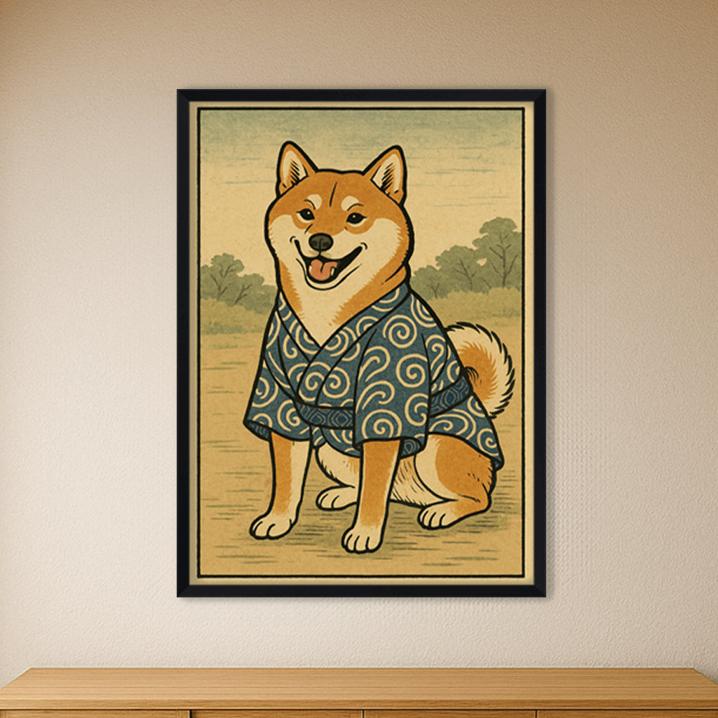 Ritratto personalizzato stile Japan | Incorniciamoci