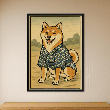 Ritratto personalizzato stile Japan | Incorniciamoci