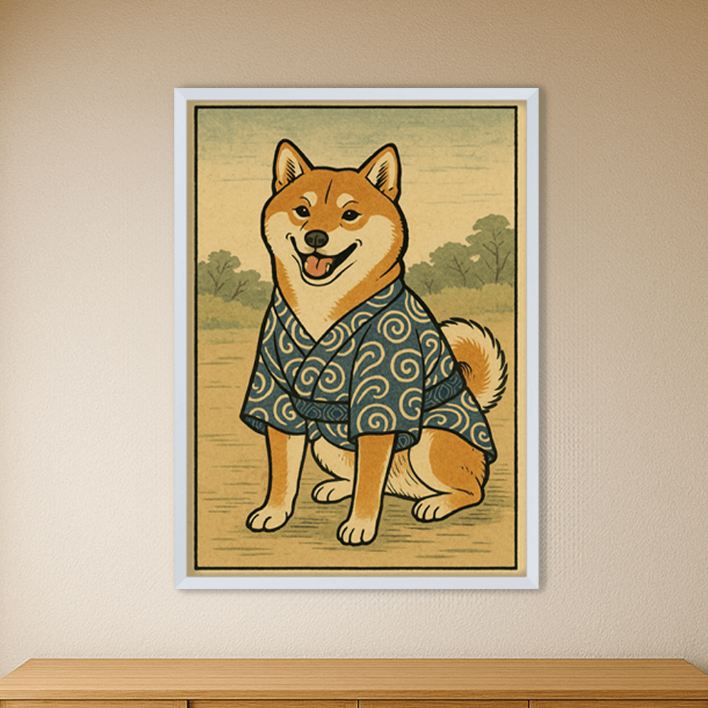 Ritratto personalizzato stile Japan | Incorniciamoci