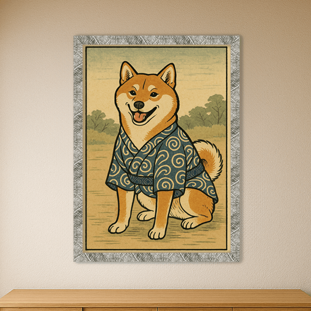 Ritratto personalizzato stile Japan | Incorniciamoci