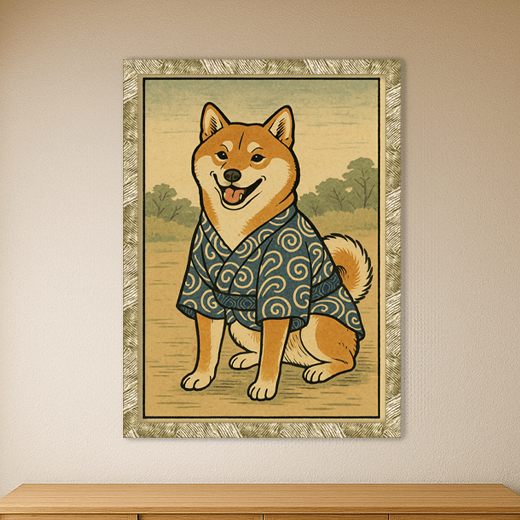 Ritratto personalizzato stile Japan | Incorniciamoci