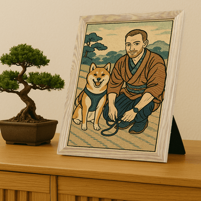 Ritratto personalizzato stile Japan | Incorniciamoci