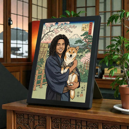 Ritratto personalizzato stile Japan | Incorniciamoci