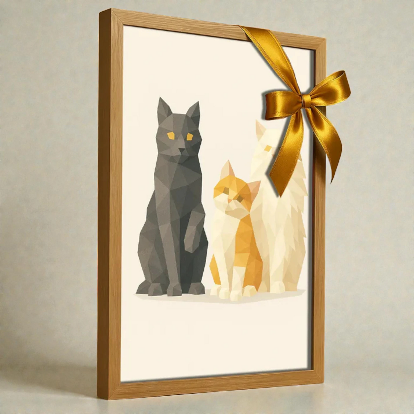 Ritratto personalizzato stile Low Poly | Incorniciamoci