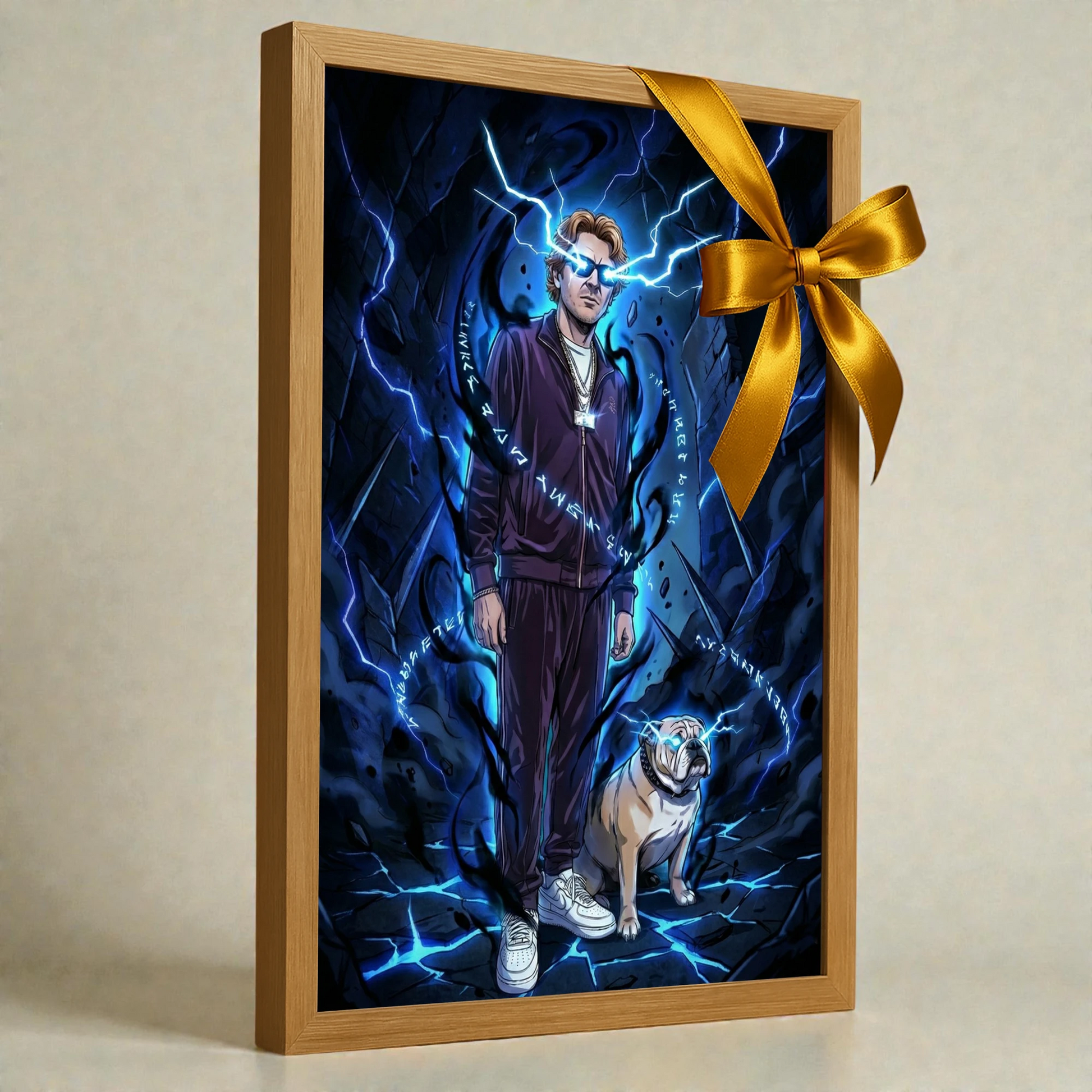 Ritratto personalizzato stile Manga Boss | Incorniciamoci