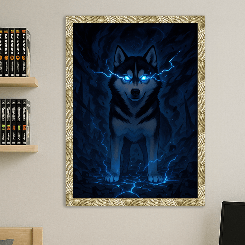 Ritratto personalizzato stile Manga Boss | Incorniciamoci