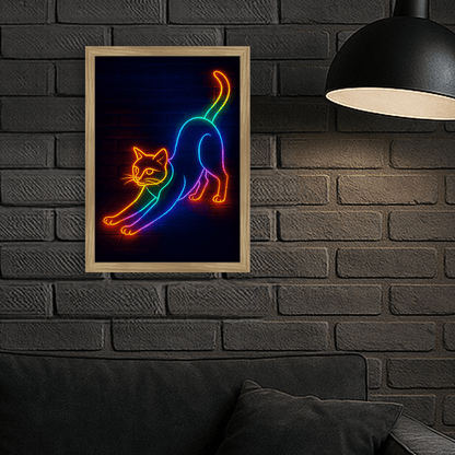 Ritratto personalizzato stile Neon | Incorniciamoci