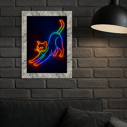 Ritratto personalizzato stile Neon | Incorniciamoci