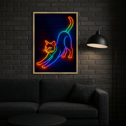 Ritratto personalizzato stile Neon | Incorniciamoci