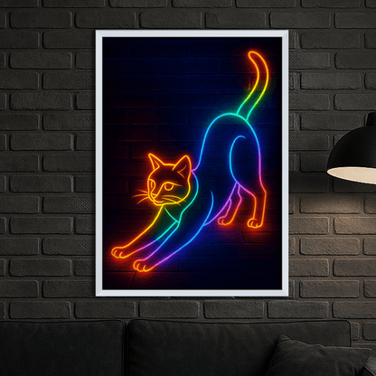 Ritratto personalizzato stile Neon | Incorniciamoci