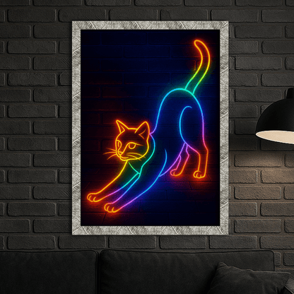 Ritratto personalizzato stile Neon | Incorniciamoci