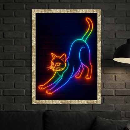 Ritratto personalizzato stile Neon | Incorniciamoci