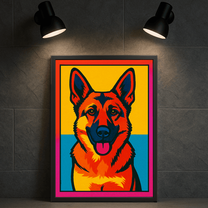 Ritratto personalizzato stile Pop Art | Incorniciamoci