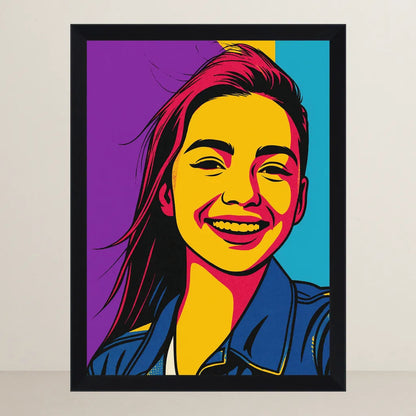 Ritratto personalizzato stile Pop Art | Incorniciamoci