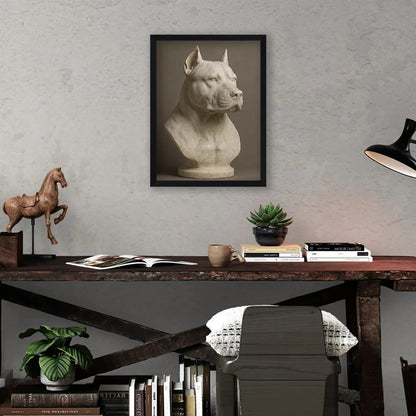 Ritratto personalizzato stile Statua di Marmo | Incorniciamoci