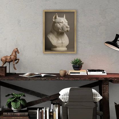 Ritratto personalizzato stile Statua di Marmo | Incorniciamoci