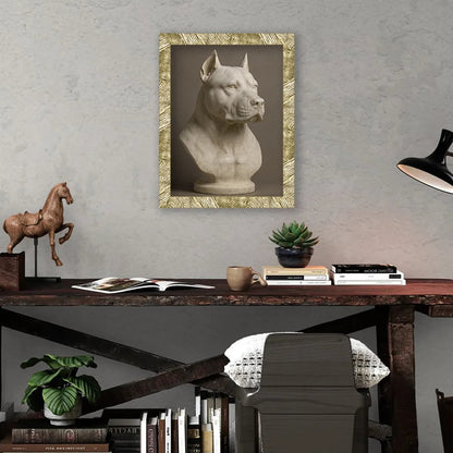 Ritratto personalizzato stile Statua di Marmo | Incorniciamoci