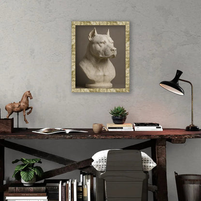 Ritratto personalizzato stile Statua di Marmo | Incorniciamoci