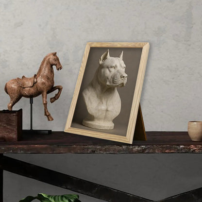 Ritratto personalizzato stile Statua di Marmo | Incorniciamoci