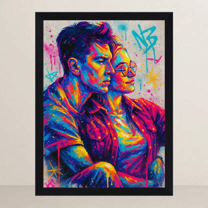 Ritratto personalizzato stile Street Art | Incorniciamoci